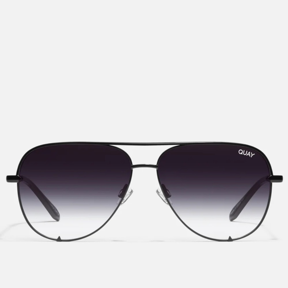 Quay Australia High Key 111 Large Aviator Sunglasses